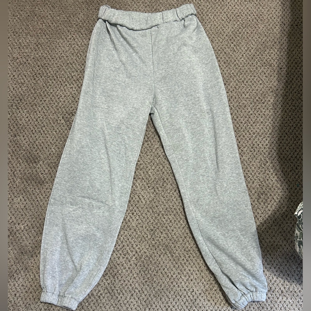 SHEIN Gray Track Pants